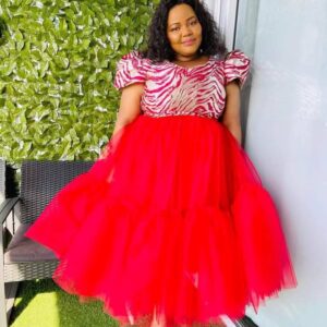 Tutu Skirt & Brocade Top