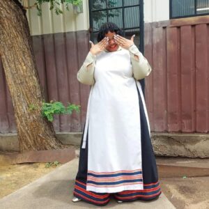 IsiMpondo 2 Piece (Palazza pants & Apron)